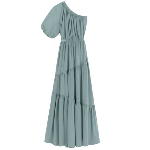 Cuyana Gathered One Shoulder Dress - Picture 1 of 5